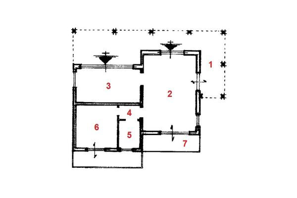 Immagine n0 - Planimetry - Ground floor - Asta 11049