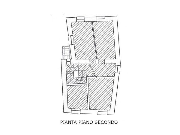 Immagine n3 - Planimetria - Piano Secondo - Asta 13925