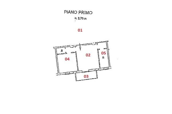 Immagine n0 - Planimetria - Piano primo - Asta 2569