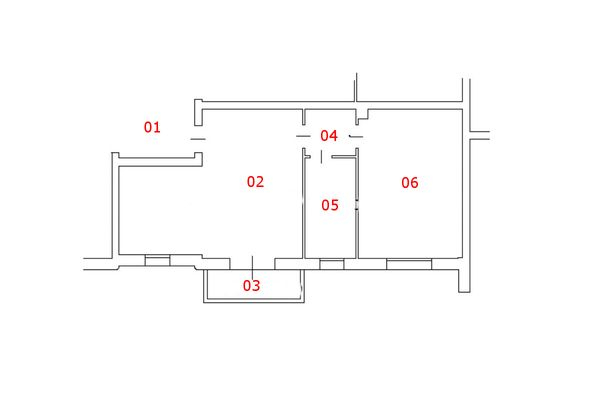 Immagine n1 - Planimetria - Appartamento Piano Primo - Asta 6160