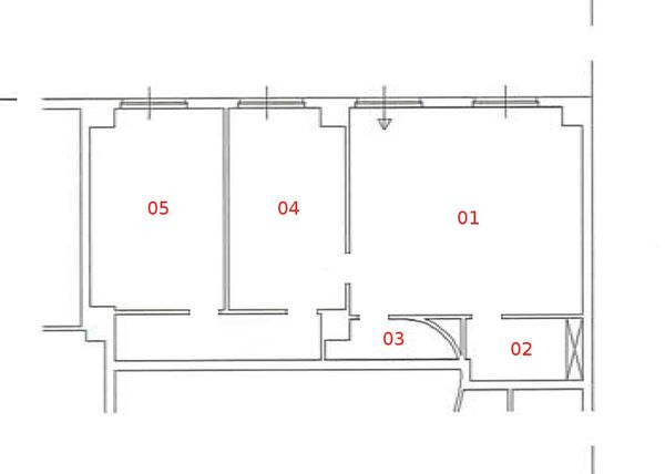 Immagine n4 - Planimetria - Piano terra (quarto in catasto) - Asta 668