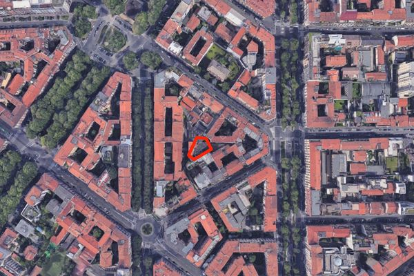 Immagine n0 - Planimetria - Vista aèrea - Asta 7077