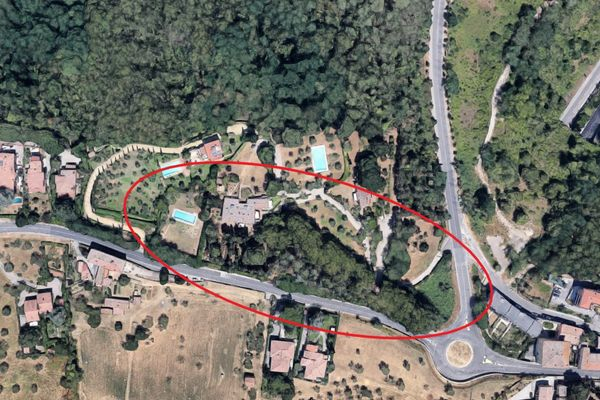 Immagine n1 - Planimetria - Vista aérea - Asta 7137