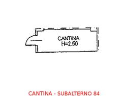 Cantina in seminterrato (sub 84) - Lotto 901 (Asta 901)